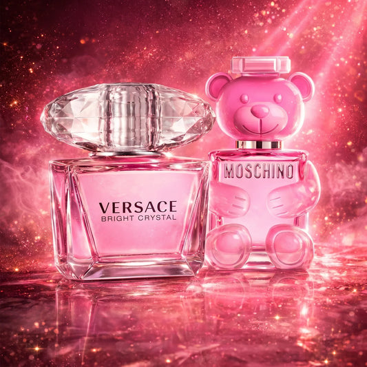 Versace Bright Crystal + Moschino Toy 2