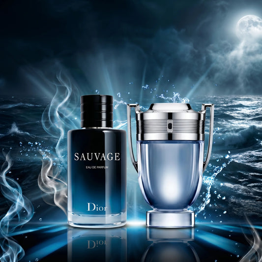 Dior Sauvage + Paco Rabanne Invictus