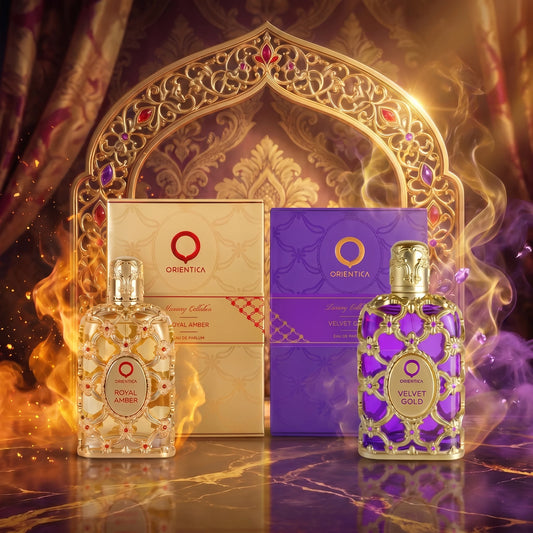 Orientica Royal Amber + Orientica Velvet Gold
