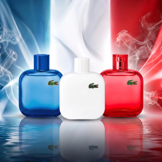 Lacoste Blanc + Lacoste Rouge + Lacoste Bleu
